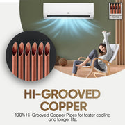 LG 3 Star (2.0 Ton) Split AC with AI Convertible 6-in-1 Cooling.