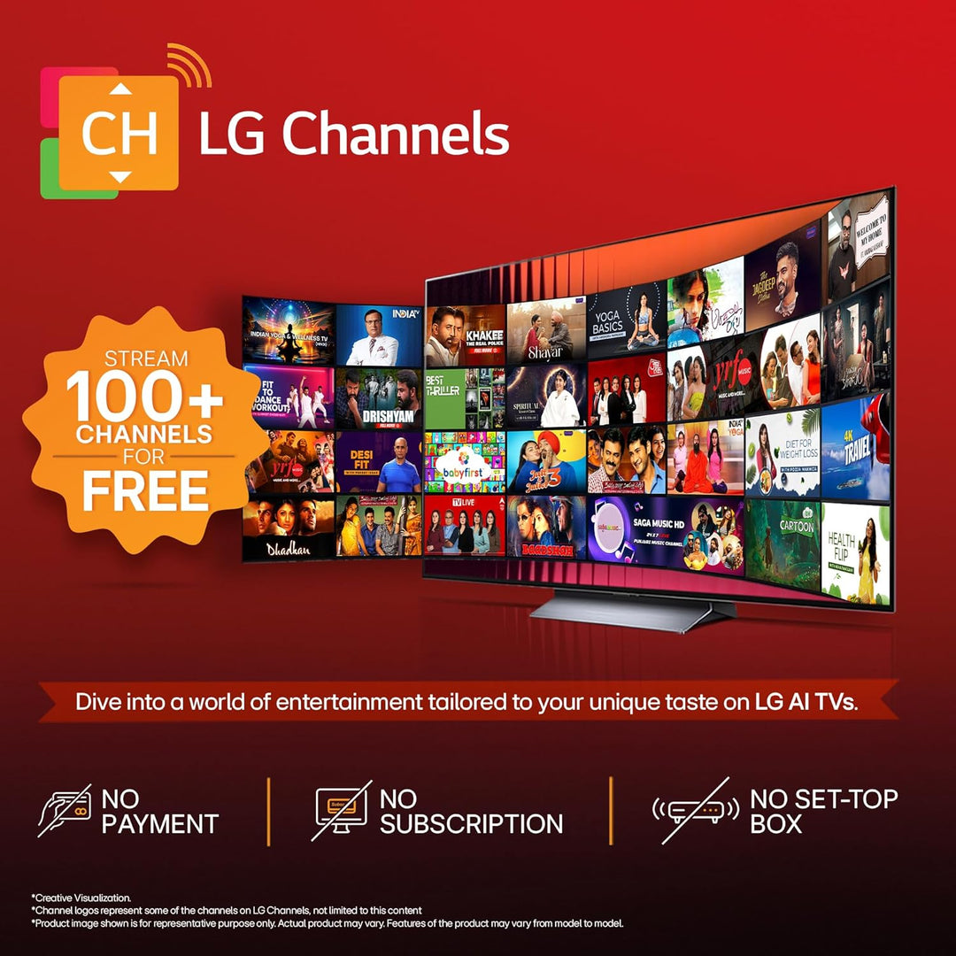 LG 139 cm (55 inches) UR75 Series 4K Ultra HD Smart LED TV.