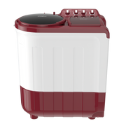 Whirlpool ACE 8.0 SUPERSOAK – 8 Kg Semi-Automatic Washing Machine with Super Soak & Turbo Impeller (Coral Red)