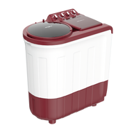 Whirlpool ACE 8.0 SUPERSOAK – 8 Kg Semi-Automatic Washing Machine with Super Soak & Turbo Impeller (Coral Red)
