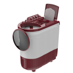 Load image into Gallery viewer, Whirlpool ACE 8.0 SUPERSOAK – 8 Kg Semi-Automatic Washing Machine with Super Soak &amp; Turbo Impeller (Coral Red)
