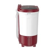 Whirlpool ACE 8.0 SUPERSOAK – 8 Kg Semi-Automatic Washing Machine with Super Soak & Turbo Impeller (Coral Red)