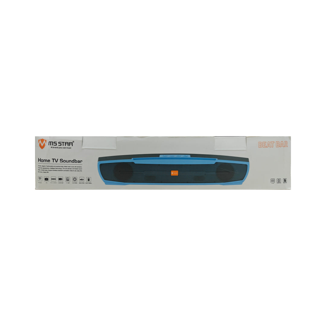 MS STAR  Beat bar Home Tv  Soundbar 10w