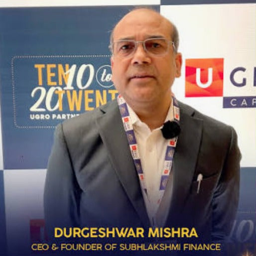 Durgeshwar Mishra, CEO & Founder of SubhLakshmi Finance