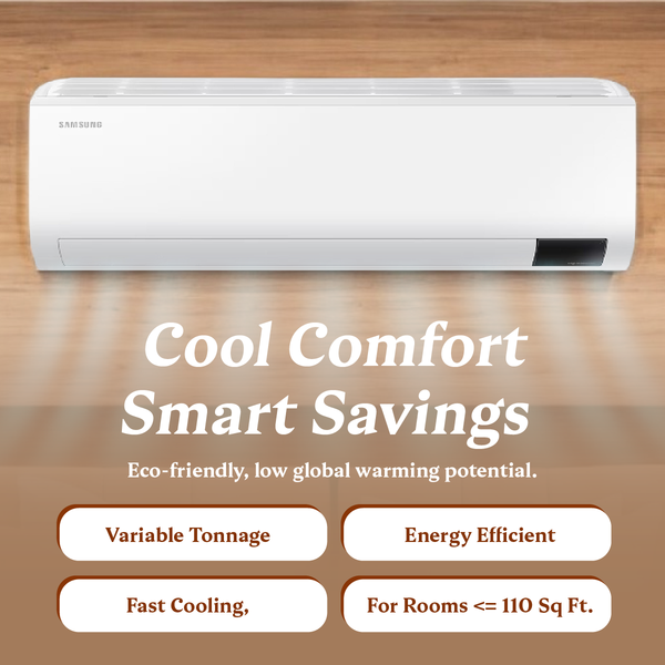 Samsung 1 Ton 3 Star Split Inverter AC (2025 Model)