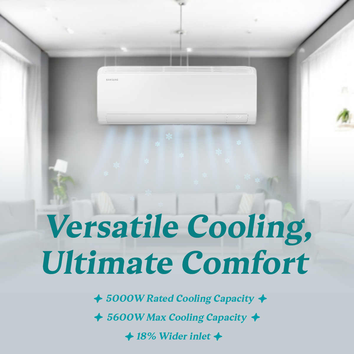 Samsung 1 Ton 3 Star Split Inverter AC (2025 Model) – Aspire ...