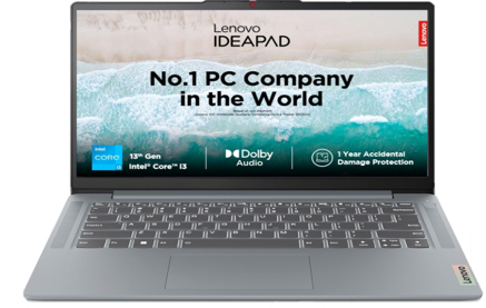 Lenovo IdeaPad Slim 3 (13th Gen i3, 14")