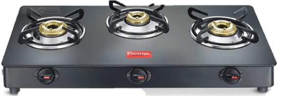 Prestige Magic Plus LP - 3Burner Glass Top