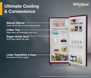 Whirlpool Ref 184 L Direct Cool Single Door 2 Star-72498