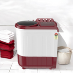 Load image into Gallery viewer, Whirlpool ACE 8.0 SUPERSOAK – 8 Kg Semi-Automatic Washing Machine with Super Soak &amp; Turbo Impeller (Coral Red)

