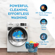 Whirlpool 7 Kg 5 Star Fully Automatic Front Load Washing Machine (XS7012BYS)