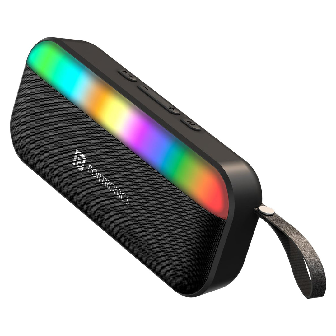 Portronics Plugs 3 - 15W Wireless Speaker with RGB Lights