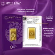 24K (999.9+) Purest Gold Bar
