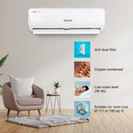 Load image into Gallery viewer, VOLTAS 1 TON 3 STAR INVERTER SPLIT AC (123V VECTRA)