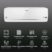 Whirlpool AC 1.5T 5 Star Inverter 3DCOOL Pro-41487
